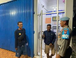 Personel Piket Polsek Sematu Jaya Laksanakan Giat Patroli Objek Vital