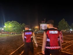 Antisipasi Gangguan Kamtibmas Sat Samapta Gelar Patroli di Malam Hari.
