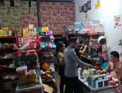 Piket Polsek Delang Sambang Ke Masyarakat Pedagang