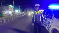 Patroli Blue Light Polres Lamandau, Upaya Cegah Gangguan Kamtibmas