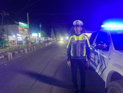 Patroli Blue Light Polres Lamandau, Upaya Cegah Gangguan Kamtibmas