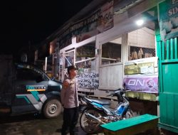 Piket Polsek Delang Sambang Ke Masyarakat Pedagang
