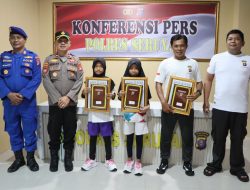 Dukung Pelajar di Dunia Olahraga, Polres Seruyan Beri Penghargaan 2 Atlet Muda Berprestasi