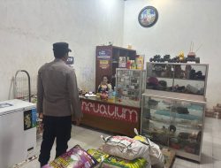 Piket Polsek Lamandau Patroli dan Sambang Ke Pedagang