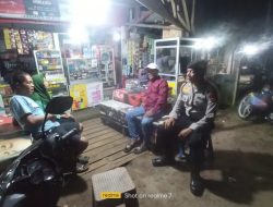 Pastikan Kondusivitas, Polsek Sabangau Intensifkan Patroli di Pasar Rakyat Kalampangan