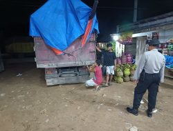 Personel Piket Polsek Delang melaksanakan sambang kemasyarakat