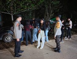 Piket Polsek Lamandau Melaksanakan Patroli Malam
