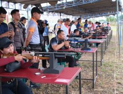 Kapolres Lamandau Hadiri Lomba Menembak di Kabupaten Lamandau