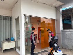 Piket Samapta melaksanakan Patroli di Objek-objek Vital Bank ATM