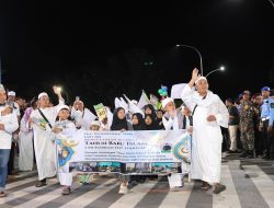 Cahaya Obor Terangi Palangka Raya di Malam 1 Muharram 1447 H