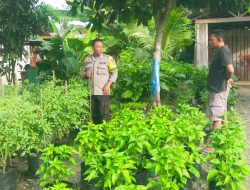 Dukung Ketahanan Pangan, Bhabinkamtibmas Polsek Bulik Silaturahmi ke masyarakat terkait Program Asta Cita Presiden RI