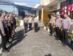 Dukung Pelayanan, SPKT Polresta Palangka Raya Adakan Serah Terima dengan Personel Piket