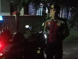Anggota Samapta Polresta Palangka Raya Patroli Sambang ke Komplek Perumahan