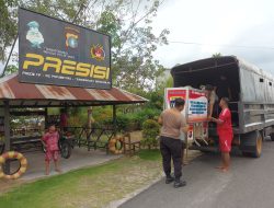 Optimalkan Program Bajaka Presisi, Satbinmas Polresta Palangka Raya Serahkan Perpustakaan Mini ke Polsek Rakumpit