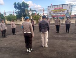 Polresta Palangka Raya Gelar Apel Sore Usai Tuntaskan Tugas Kepolisian dan Layanan Publik