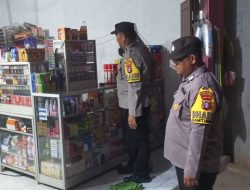 Piket Polsek Lamandau Silaturahmi Ke Pedagang