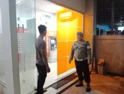 Piket Polsek Bulik Patroli malam hari ke Perbankan (ATM) diwilkum Polsek Bulik