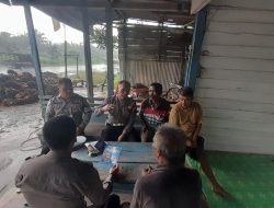 Satlantas Polres Lamandau Sosialisasikan Bahaya Over Dimension dan Over Loading kepada Sopir Angkutan Barang