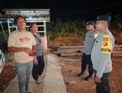 Personil Polsek Sambang kepada Masyarakat