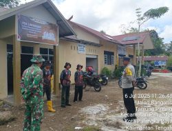 Bhabinkamtibmas Tanjung Pinang dan Tim MPA Laksanakan Patroli Karhutla Cegah Pembakaran Lahan