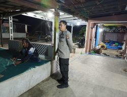 Cegah Gangguan Kamtibmas, Polsek Rakumpit Gelar Patroli Malam di Wilayah Rawan