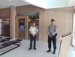 Satpamobvit Tinjau Pengamanan dan Perkuat Sinergi dengan Pihak Perbankan di Palangka Raya