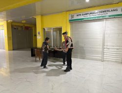 Sat Samapta Polres Lamandau Patroli Malam Hari, Jaga Kamtibmas dan sambang sejumlah Tempat