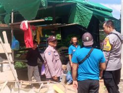 Piket Polsek Lamandau Sosialisasikan Penanggulangan Premanisme Berkedok Ormas