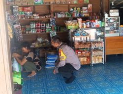 Piket Polsek Lamandau Silaturahmi Ke Pedagang