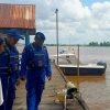 Sambangi Desa Binaan, Personel Ditpolairud Ajak Masyarakat Ciptakan Sitkamtibmas Yang Kondusif