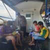 Ditpolairud Polda Kalteng Dukung Dunia Pendidikan Lewat Kapal Melek Huruf KP XVIII-1006