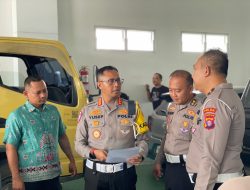 *Sidak Kantor BPKB, Dirlantas Polda Kalteng Komitmen Wujudkan Pelayanan Humanis*