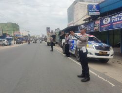 PENLING,Satlantas Polres Katingan Penyuluhan Keliling Kepada Para Pengendara