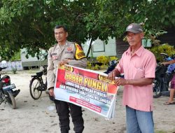 ‎Stop pungli Polsek Tewang Sangalang Garing dan Pulau Malan gencar sosialisasi