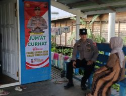Kapolsek Gunung Purei Laksanakan Jumat Curhat Bersama Warga
