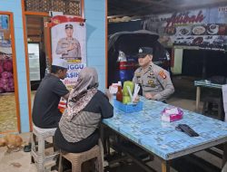 Kapolsek Gunung Purei Gelar Kegiatan Minggu Kasih Bersama Warga