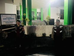 Satuan Samapta Patroli di Malam Hari Antisipasi Gangguan Kamtibmas