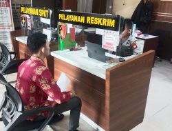 SPKT Polres Katingan Berikan Pelayanan Pembuatan Surat Keterangan Tanda Lapor