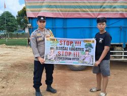 Cegah Ilegal Loging, Pers Polsek Marikit laksanakan Sosialisasi ke Masyarakat.