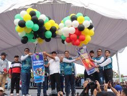 Dukung Kemajuan Olahraga, Kapolda Kalteng Hadiri Jalan Sehat dan Launching Turnamen Gubernur Cup 2025