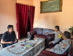 Sat Binmas Polres Lamandau Silaturahmi dengan para Tokoh Masyarakat