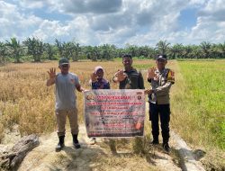 Bhabinkamtibmas Polsek Sematu Jaya Gencarkan Pencegahan Karhutla