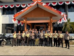Tingkatkan Kemampuan Satpam, Ditbinmas Polda Kalteng Bina Satpam Bank Kalteng Cabang Barito Utara