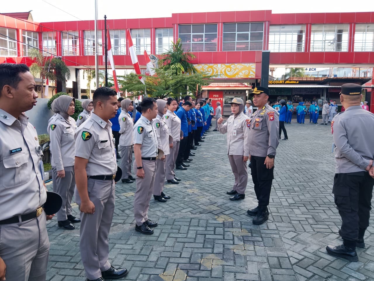 *Tingkatkan Kedisiplinan, Rumkit Bhayangkara Polda Kalteng Gelar Pemeriksaan Kerapian dan Sikap Tampang Personel*