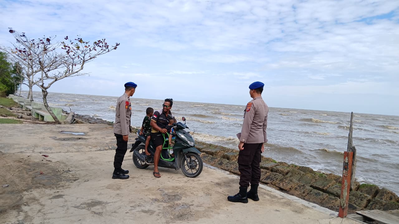 ‎Mako perwakilan Das Jelai melaksanakan PAM di pantai “We Love Jelai”