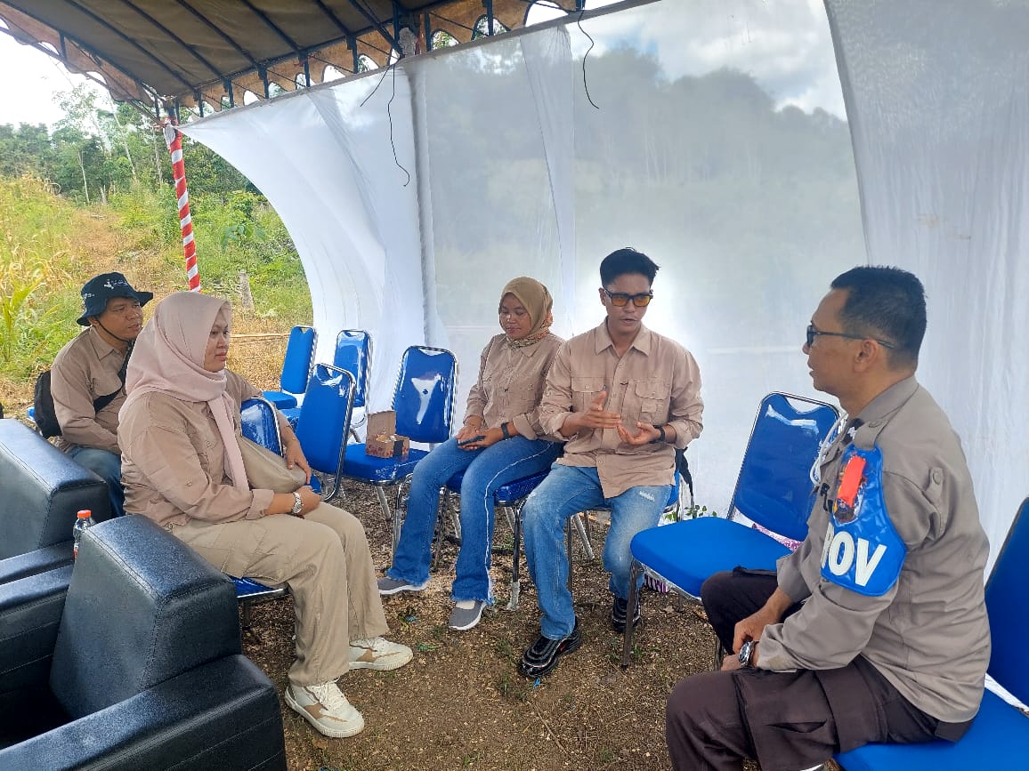 Polsek Gunung Purei Gelar Minggu Kasih, Perkuat Silaturahmi dengan Warga Desa Lampeong I