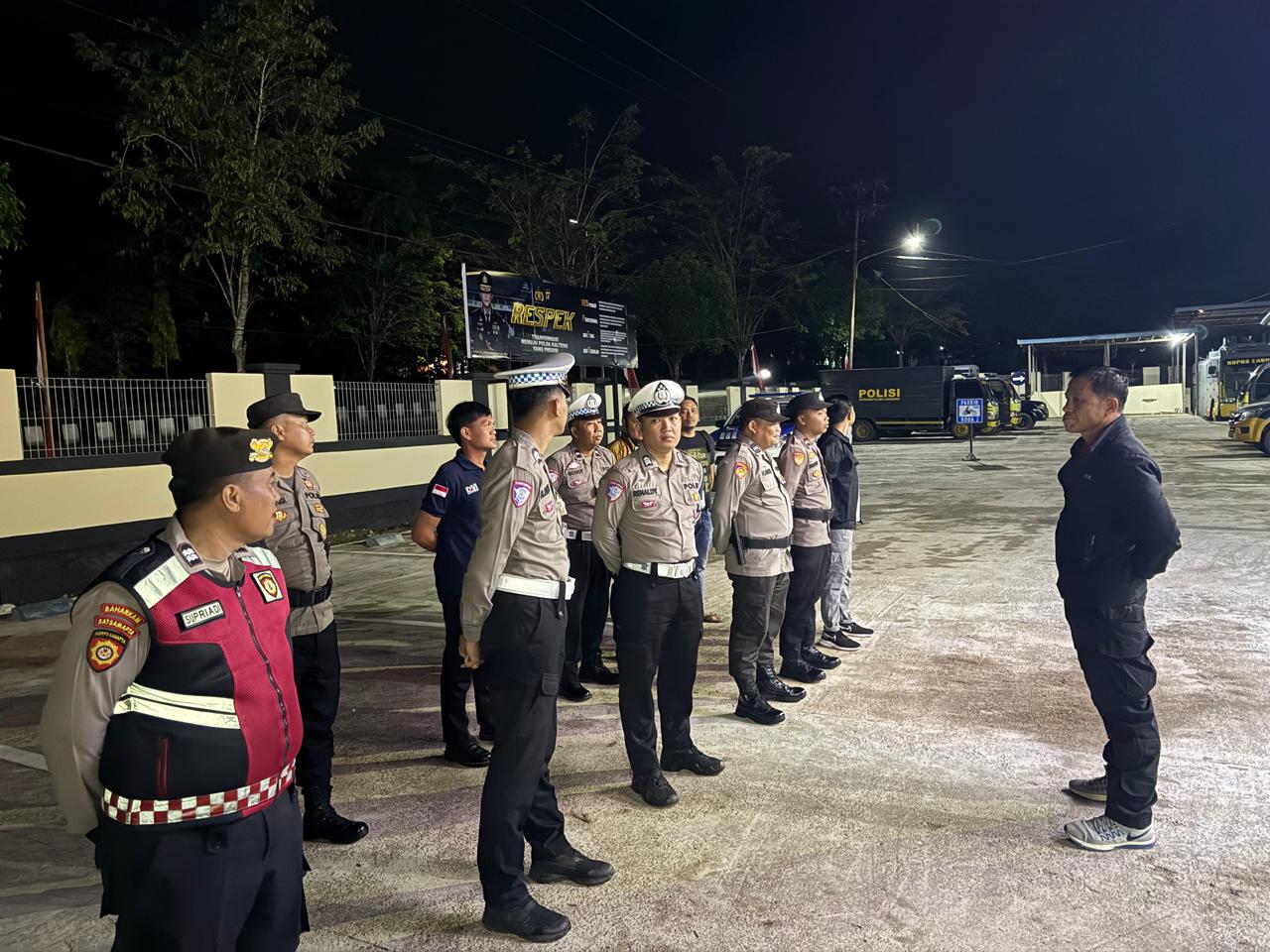 Polres Lamandau Gencar Laksanakan KRYD Tingkatkan Keamanan di Wilkum Polres Lamandau