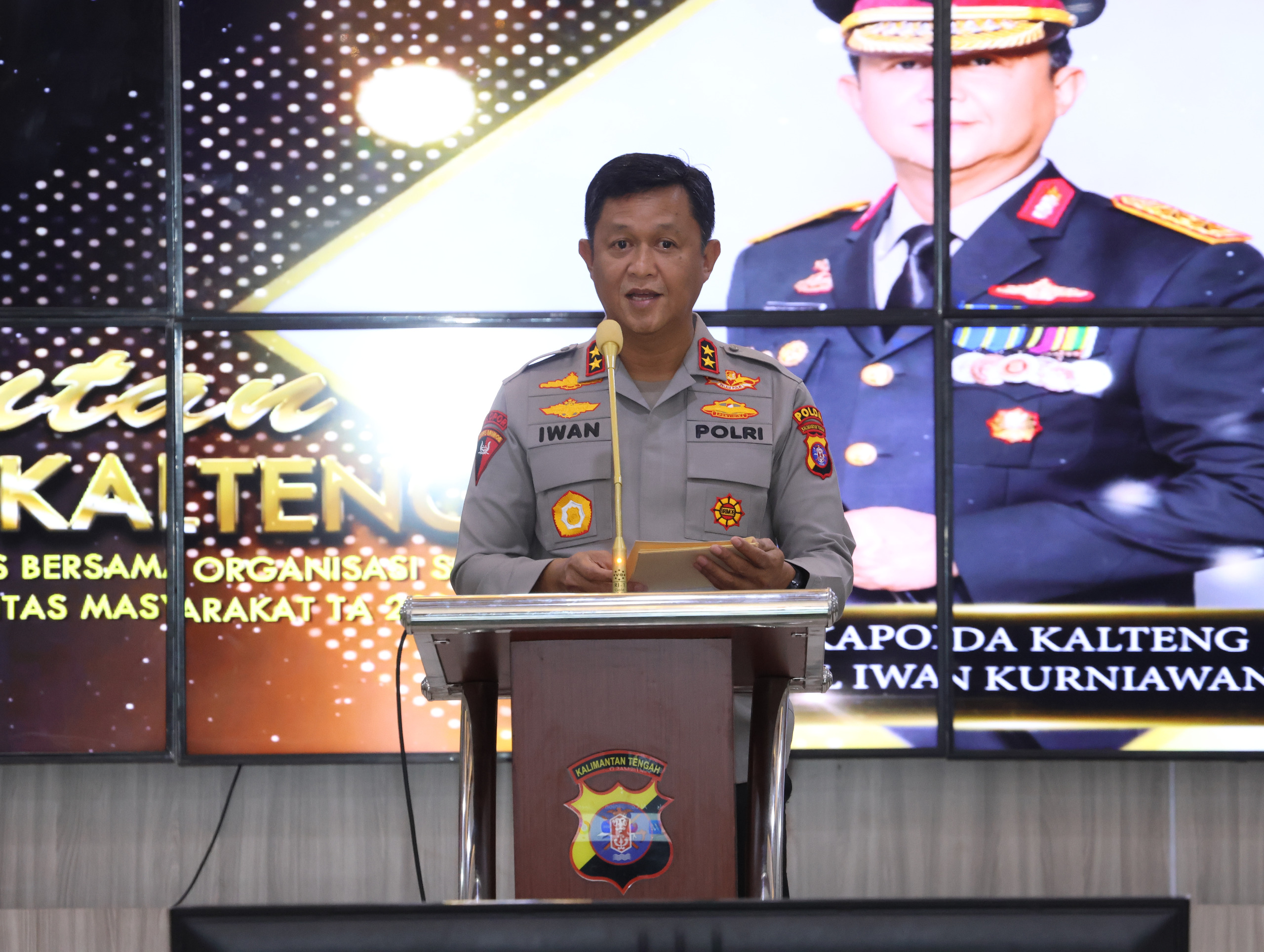 Perkuat Sinergi, Polda Kalteng Gelar Forum Kamtibmas Bersama Ormas dan Komunitas Masyarakat