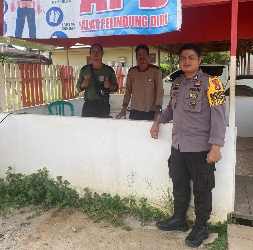 Lewat Sambang Bhabinkamtibmas Ajak Warga Wujudkan Kamtibmas Kondusif