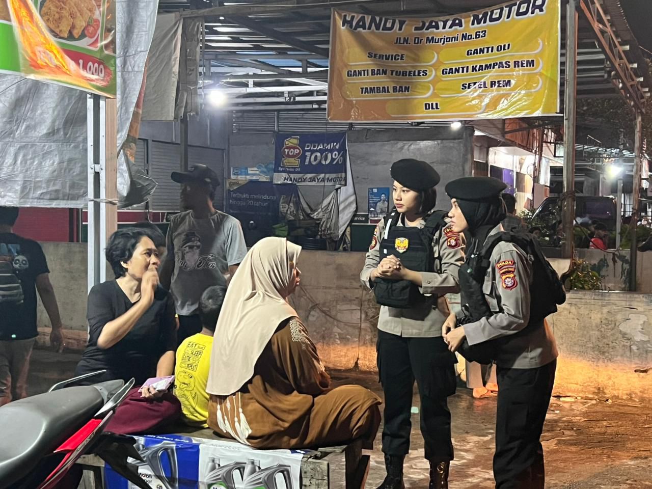 Ciptakan Kondisi Aman dan Tertib, Ditsamapta Polda Kalteng Gelar Patroli Perintis Presisi Dalam Rangka KRYD di Kota Palangkaraya